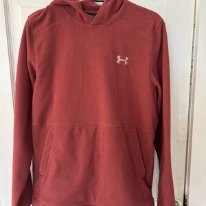Under Armour Men’s Crewneck Hoodie - Rust Red